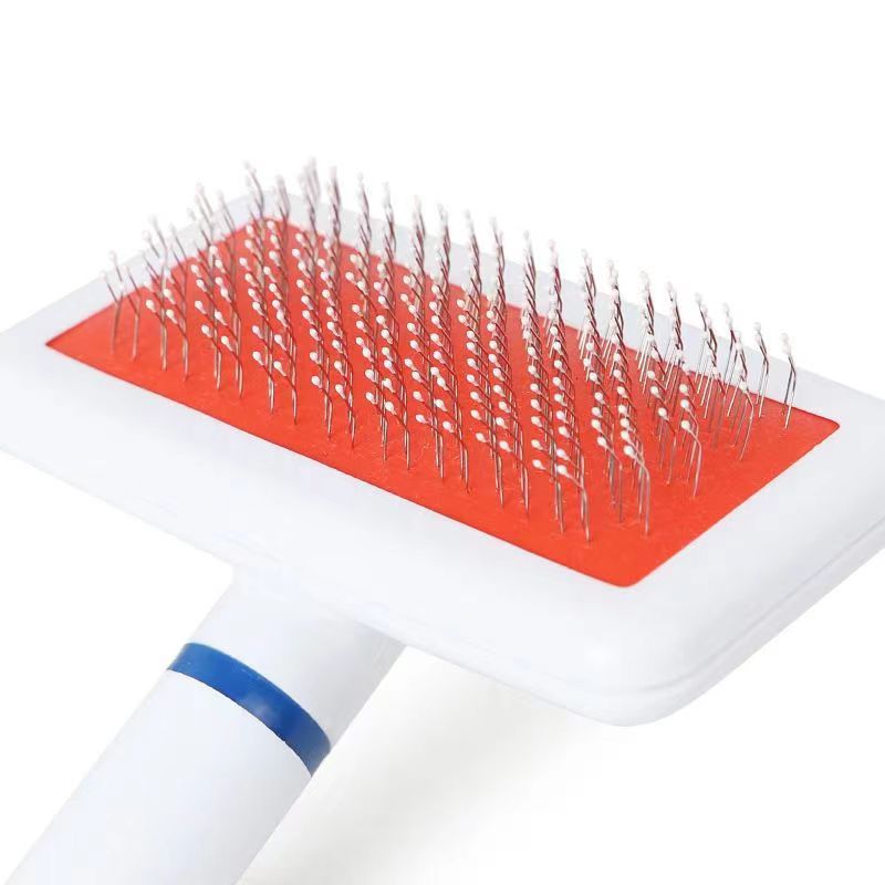 Brosse en acier inoxydable pour chiens et chats – Accessoire de toilettage premium