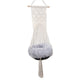 Bohemian Cat Swing Pet Bed with Handmade Lace Design