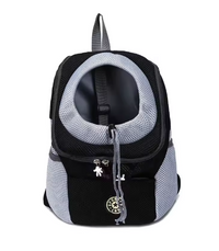 Sac de transport en bandoulière en maille pour animaux de compagnie