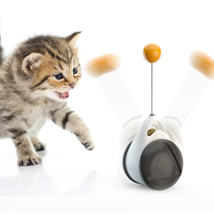 Jouet Culbuto pour Chat avec Distributeur de Friandises