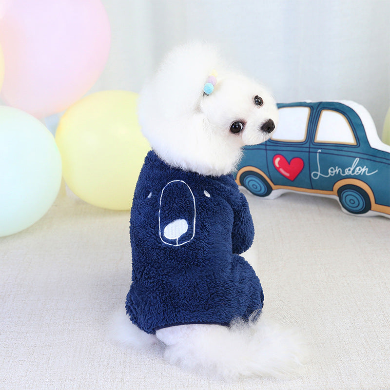 Pull Ourson Quatre Pattes Chaud pour Chien et Chat