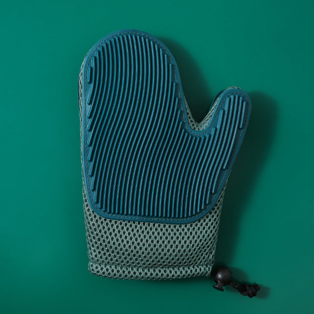 Gants de Massage en Silicone Anti-Poils pour Animaux