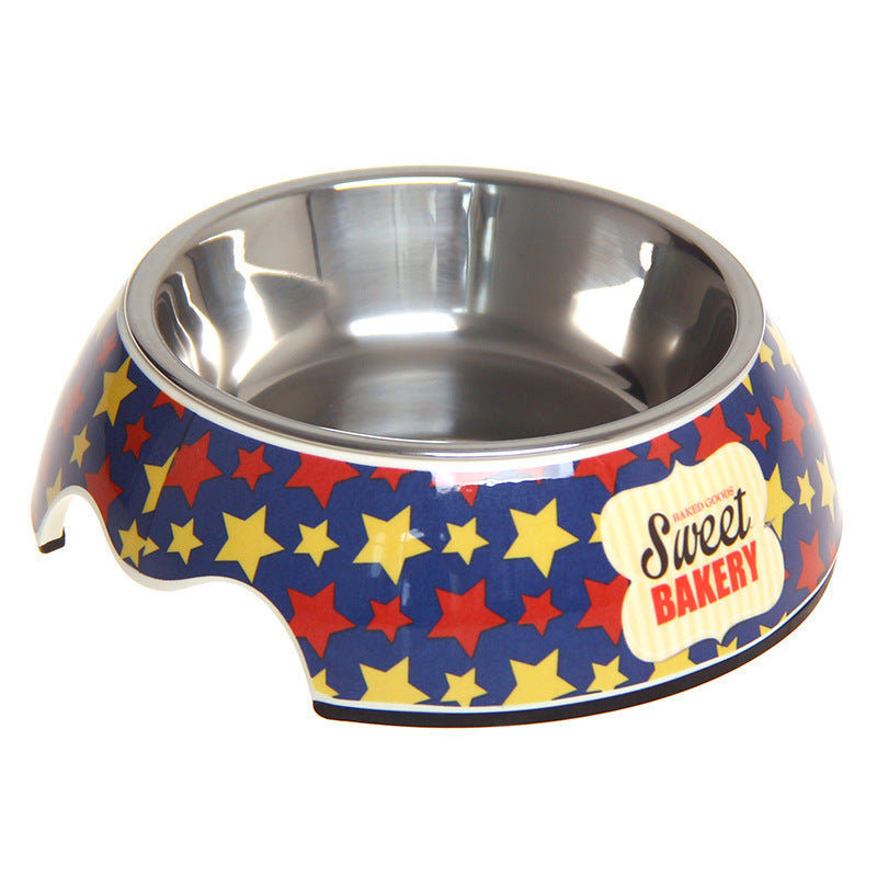 Gamelle Inox Antidérapante pour Chien et Chat