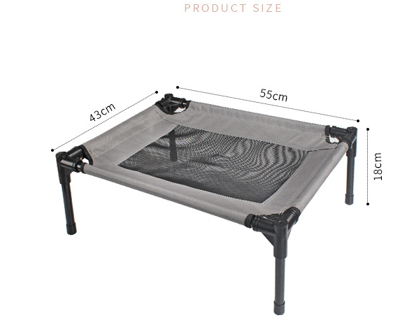 Lit lavable pour chien en tissu Oxford