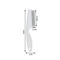 Peigne anti-puces en acier inoxydable pour chat – dents fines