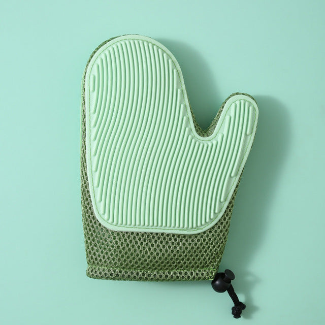 Gants de Massage en Silicone Anti-Poils pour Animaux
