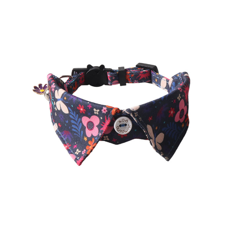 Collier Nœud Papillon pour Chat – Style Fleur de Fruit