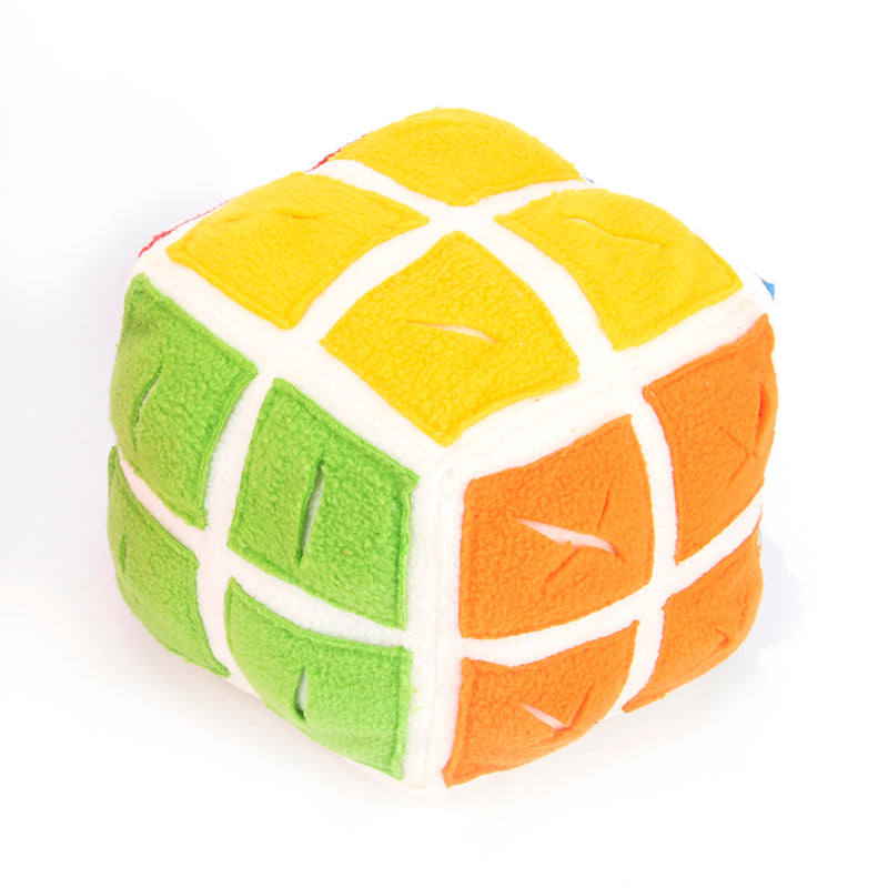Jouet Casse-tête Rubik’s Cube à Fouille pour Chien et Chat