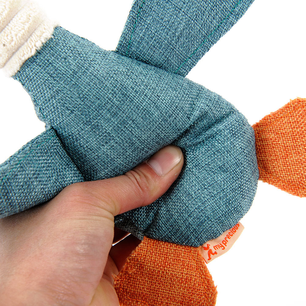 Jouet sonore pour chien – peluche à mâcher et d’entraînement