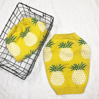 Pull chaud pour chien – Maille premium au design ananas