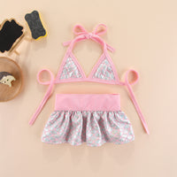 Ensemble bikini de plage – Tenue d’été premium pour animaux
