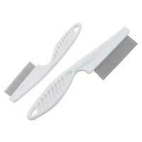 Peigne anti-puces en acier inoxydable pour chat – dents fines