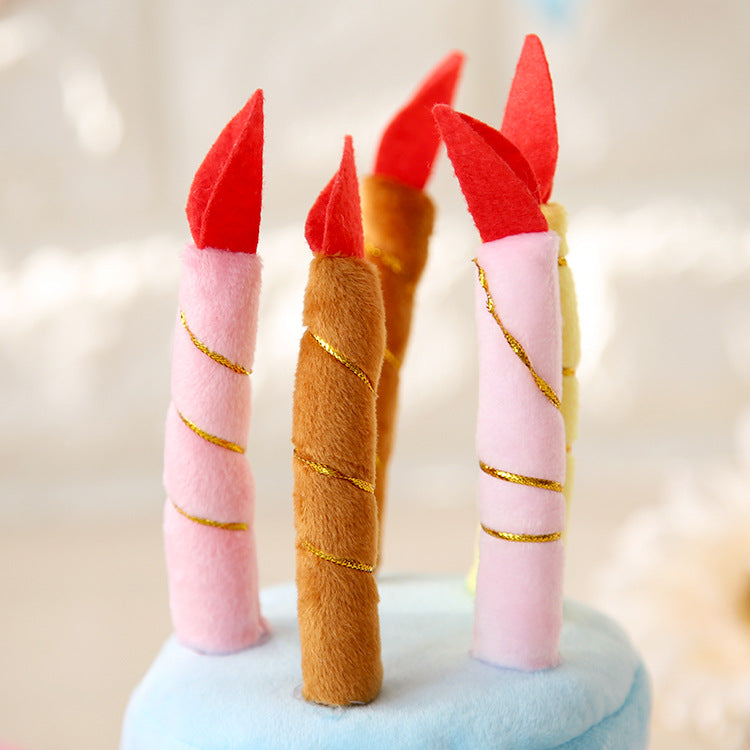 Chapeau gâteau d’anniversaire pour chat et chien