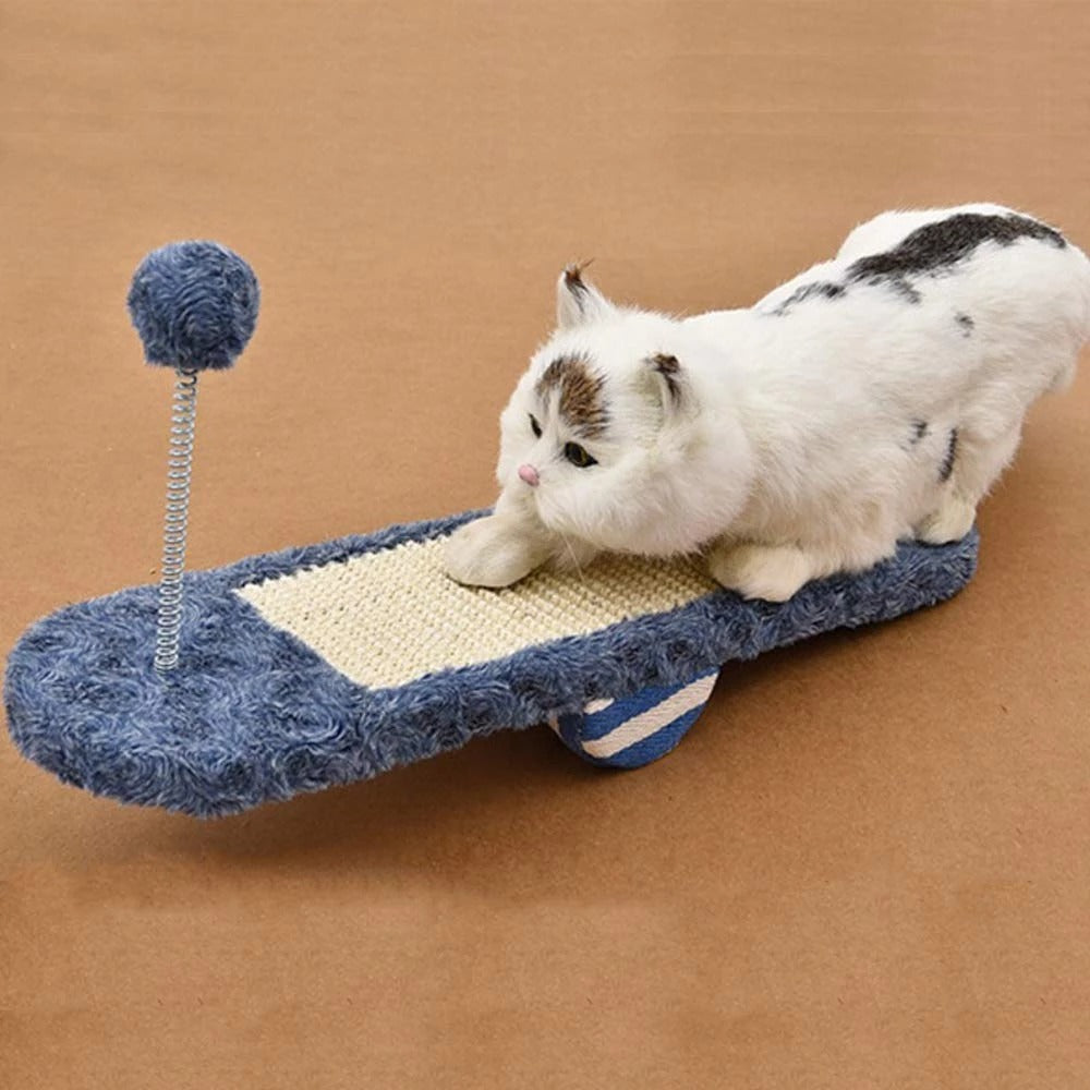 Bascule pour chat avec griffoir pour chatons 🐱