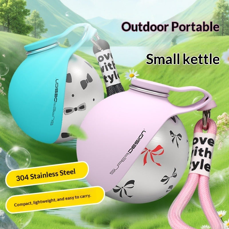 Gourde d’eau portable pour chien avec bol de voyage en acier inoxydable