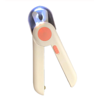 Coupe-ongles pour chat et chien avec lumière LED