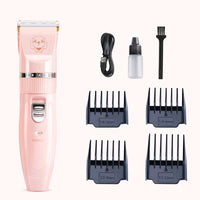 Tondeuse de toilettage sans fil rechargeable pour animaux – Kit de coupe premium