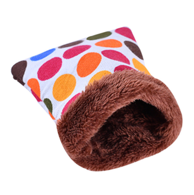 Sac de couchage pour hamster – Nid douillet en toile premium