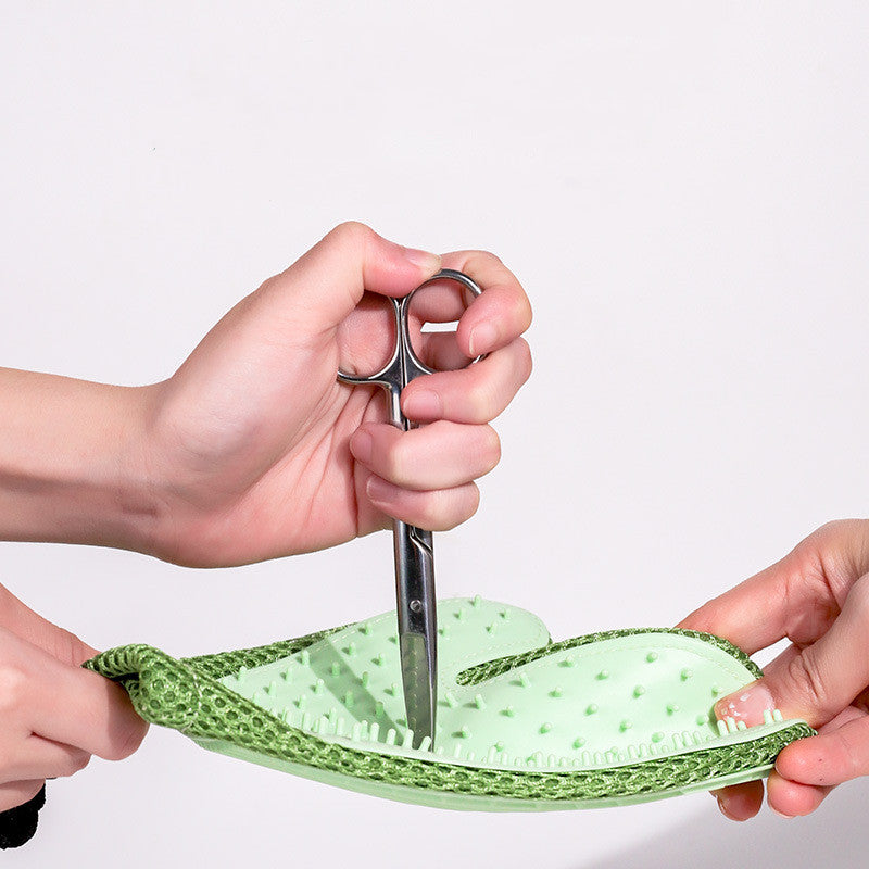 Gants de Massage en Silicone Anti-Poils pour Animaux