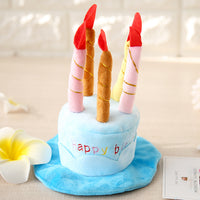 Chapeau gâteau d’anniversaire pour chat et chien