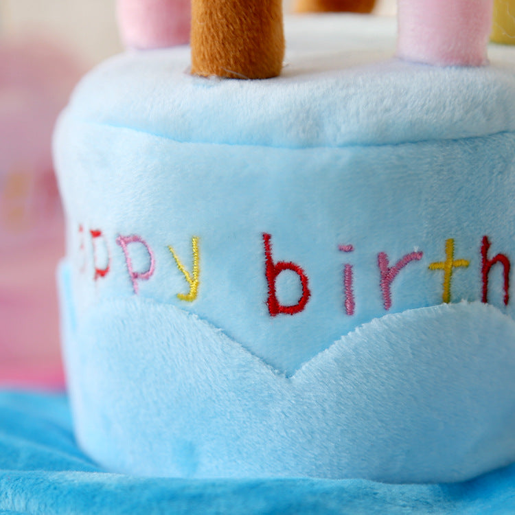 Chapeau gâteau d’anniversaire pour chat et chien