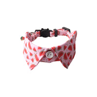 Collier Nœud Papillon pour Chat – Style Fleur de Fruit