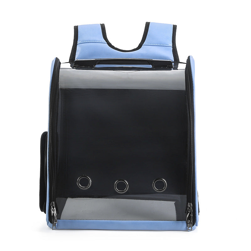 Sac à dos transparent et pliable pour animaux de compagnie (chat et chien)