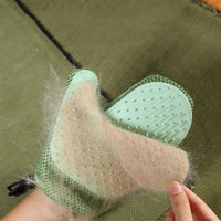 Gants de Massage en Silicone Anti-Poils pour Animaux