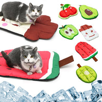 Tapis rafraîchissant pour chien avec couverture en tissu Oxford lavable
