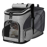 Sac à dos pour animaux portable et extensible pour chats et chiens
