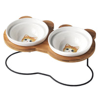 Support de Gamelles Anti-Refoulement pour Chat
