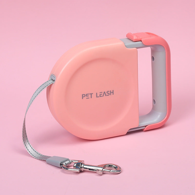 Poignée rétractable pour laisse de chien – Accessoire premium de contrôle
