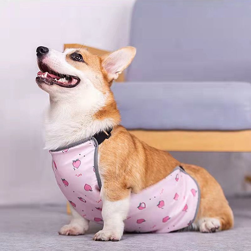 Débardeur d’été imprimé pour petits chiens