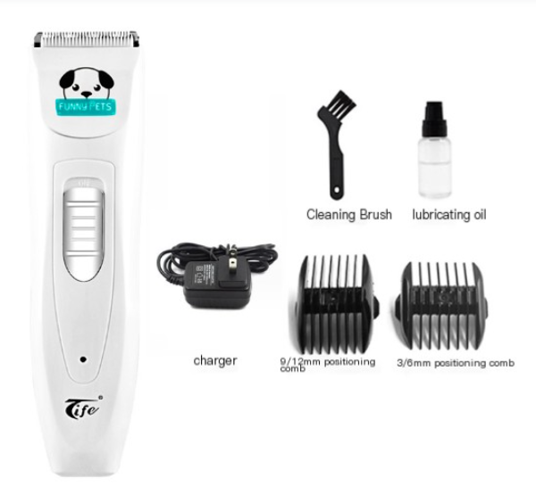 Tondeuse électrique de toilettage pour chiens et chats
